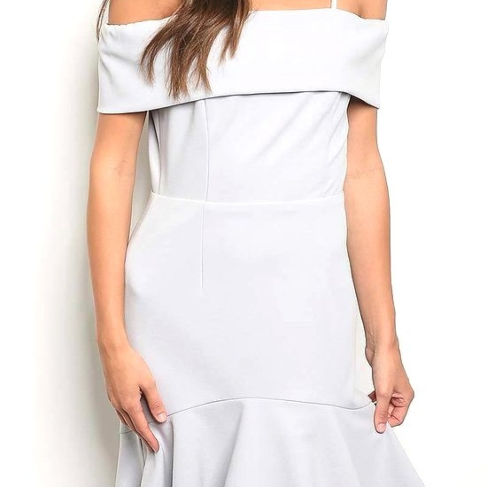 Ruffle Off the Shoulder Dress